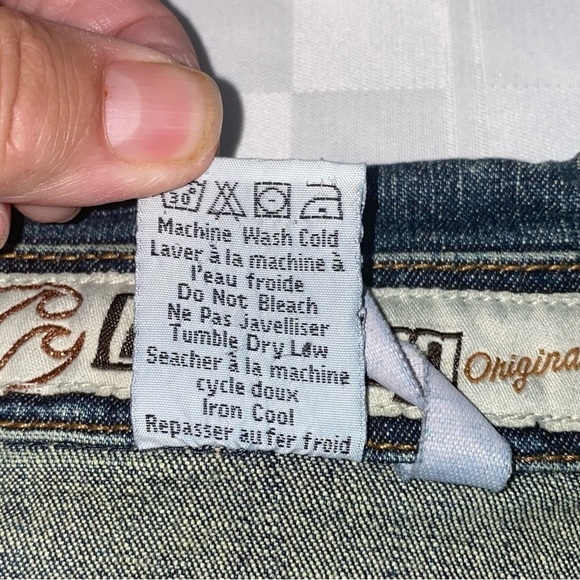 Billabong Jean Western Shirt with Pearl Snap closure. Size Junior Medium - Picture 9 of 9